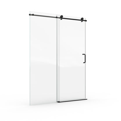 56" - 60" W x 76" H Single Sliding Frameless Shower Door