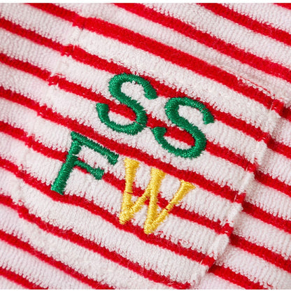 Autumn And Winter New Two-legged Warm Fleece Clothing For Pets, Small And Medium-sized Dogs, Dogs, Cats, Bichon Frises And Puppies, Striped Clothes