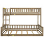 Bunk Bed With Ladder And Guardrails