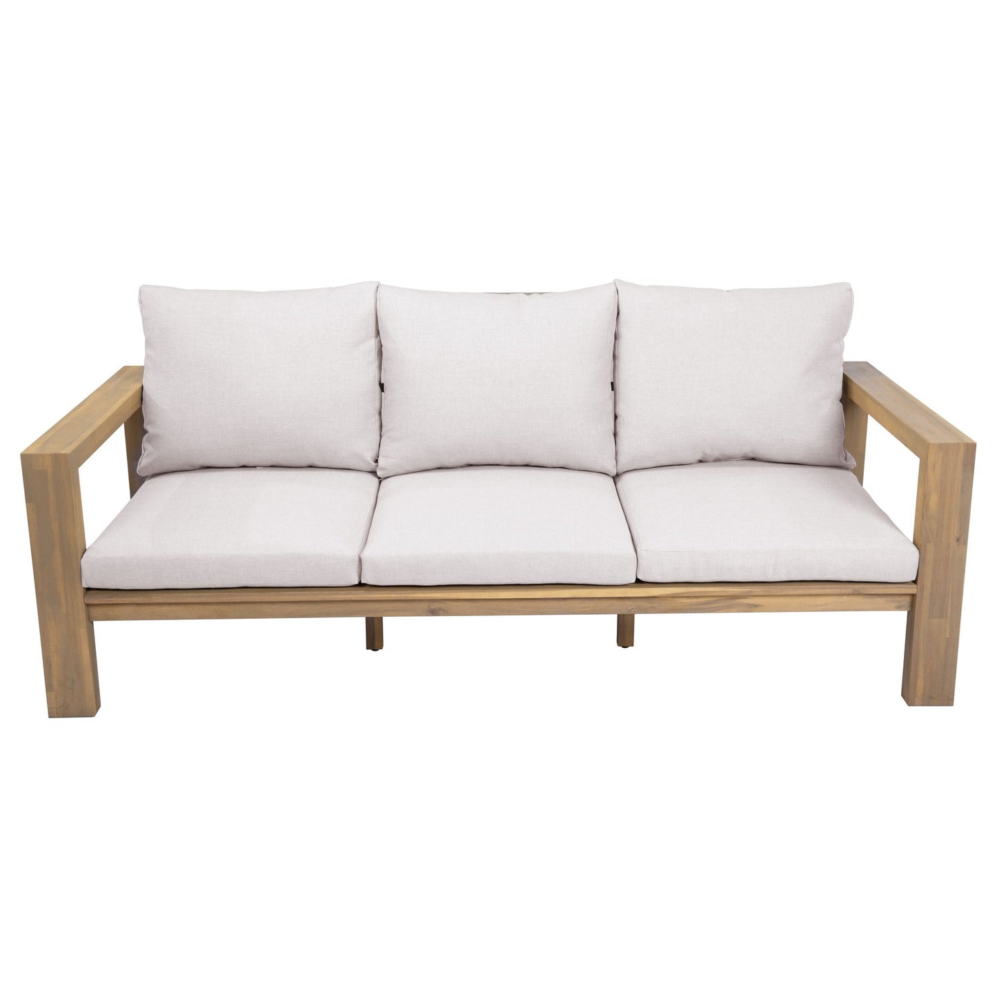 3 Seater Patio Set, Outdoor Sofa & Coffee Table Set