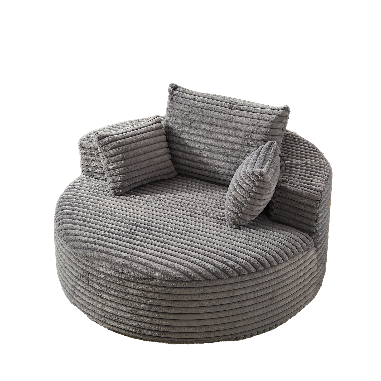 55' Corduroy Sponge Single Sofa