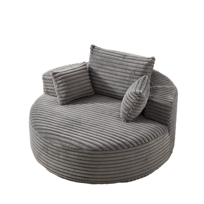 55' Corduroy Sponge Single Sofa