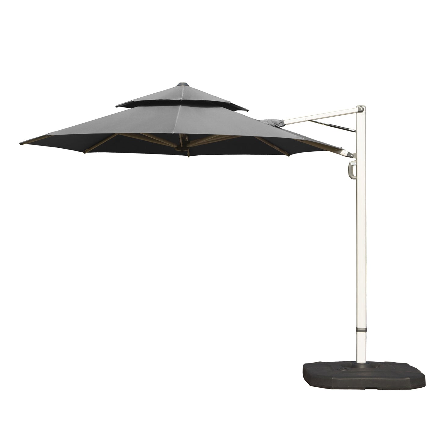 Round Cantilever Umbrella with Center Pole