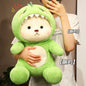 Colorful And Cute Strawberry Bear Plush Doll
