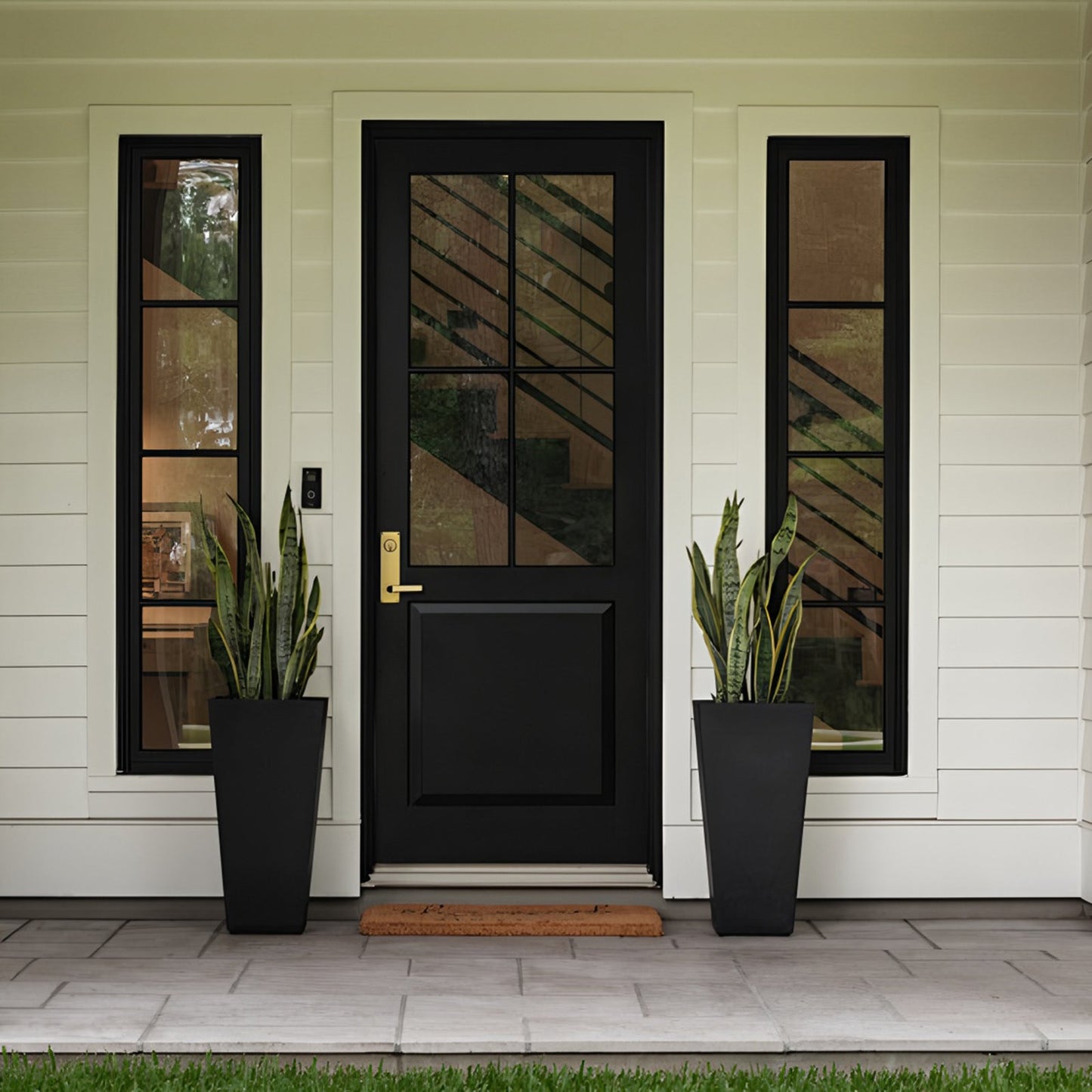 22" Tall Planter Set of 2, Outdoor & Indoor
