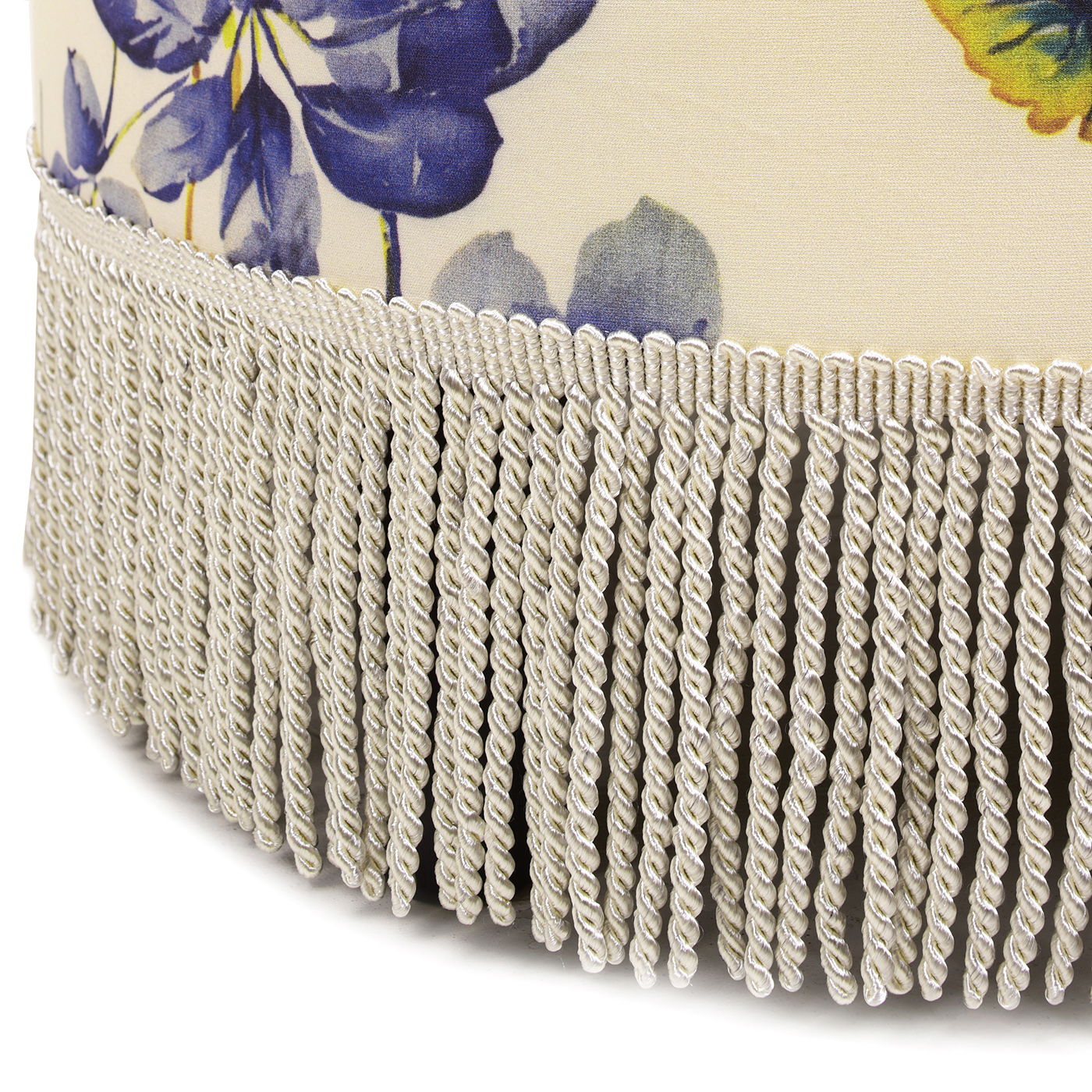 Yolanda - Round Upholstered Accent Ottoman