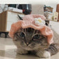 Pet Hat Dog And Pet Headwear Cute 3D Knitted Wool Bonnet Finished Cat Item