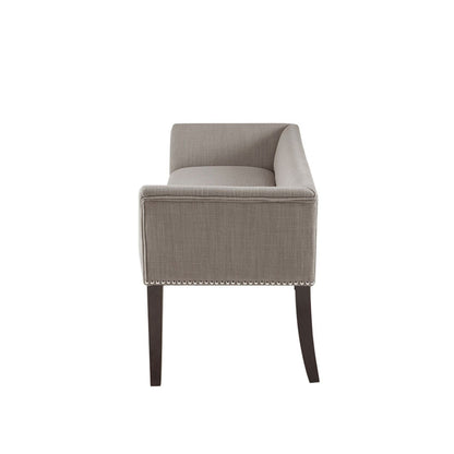 Elegant Design Bench Upholstery, Solid Wood Frame
