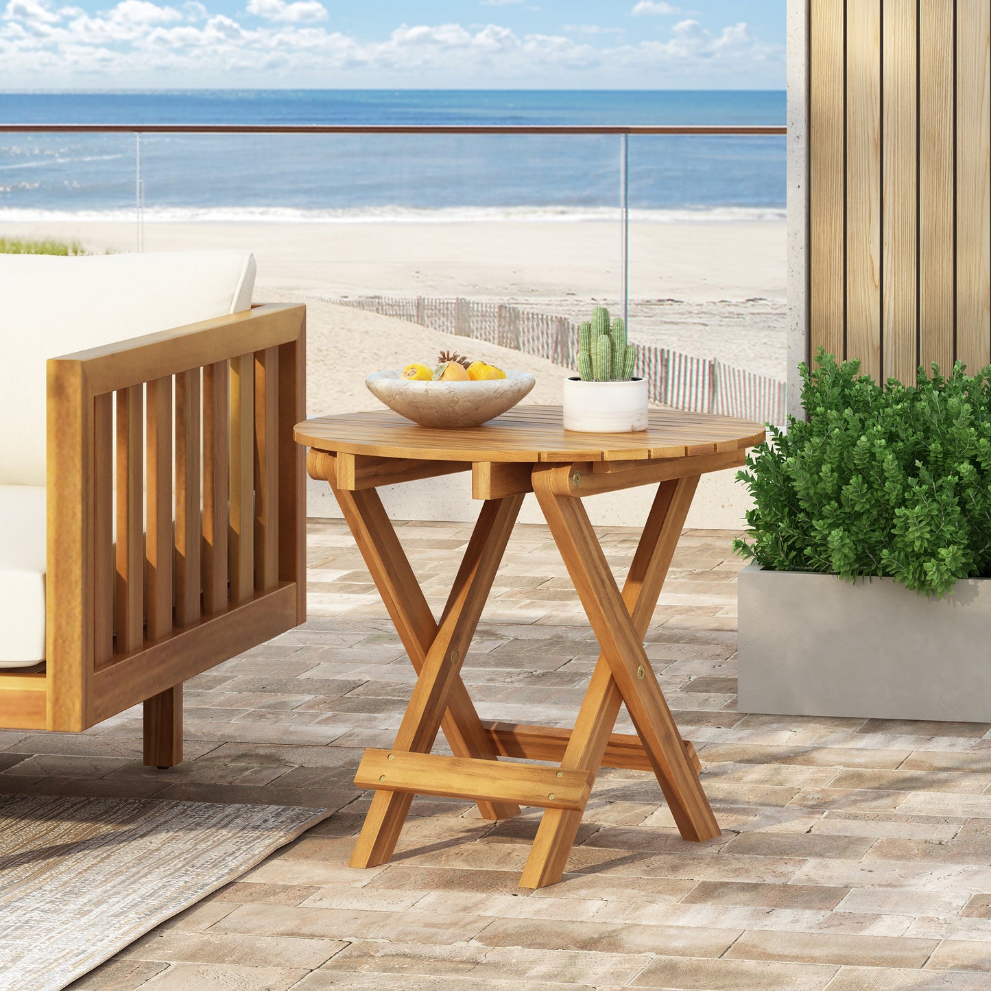 Patio Set Outdoor Acacia Wood Furniture Sets