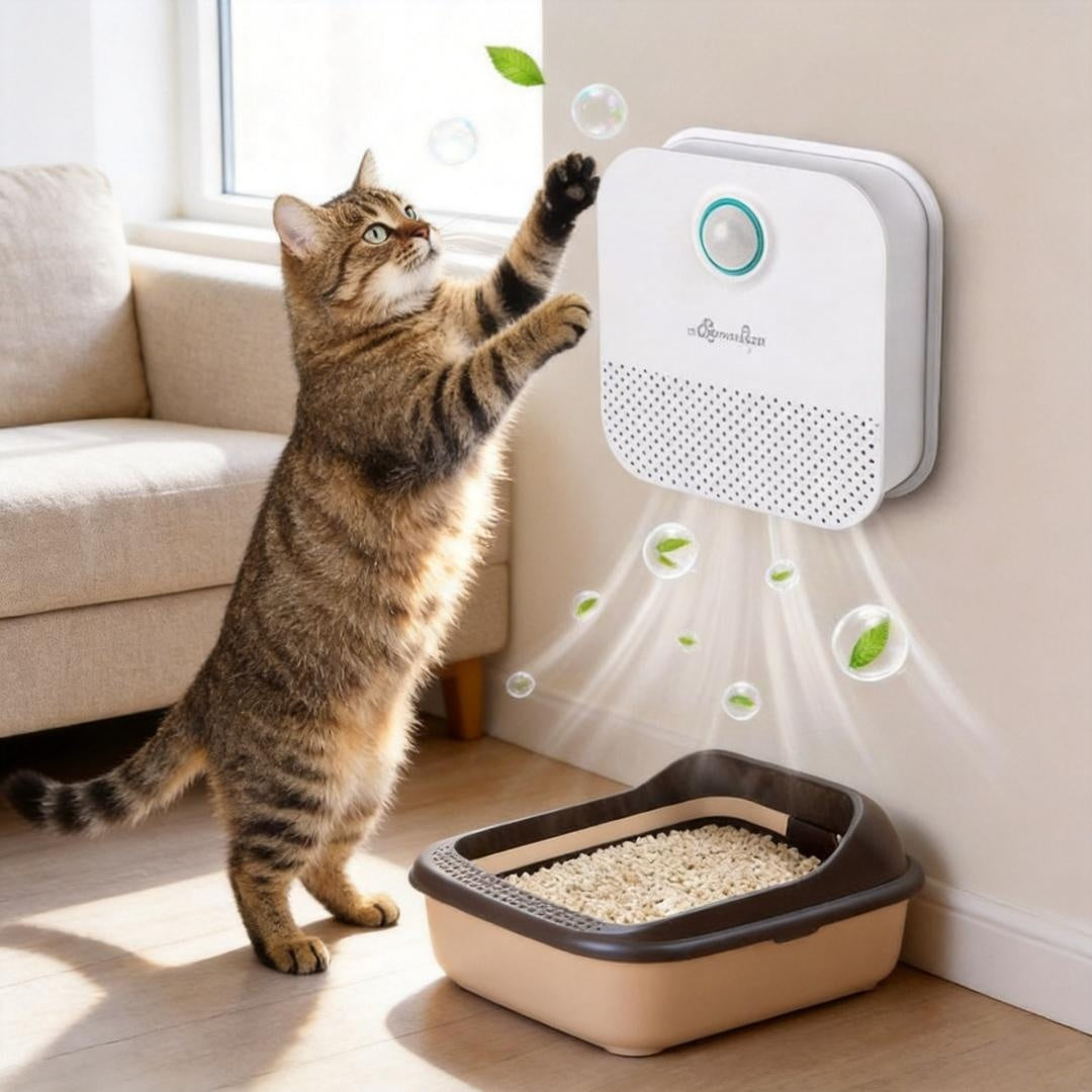 Smart Odor Eliminator For Cat Litter Box