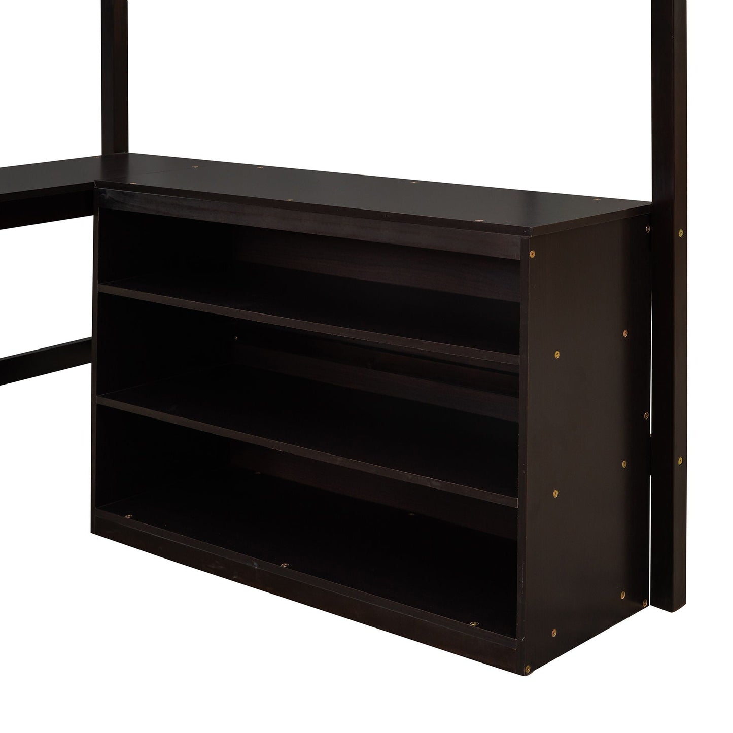 Loft Bed With Shelves With Desk