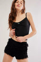 Lace-layered Cake Shorts For Women