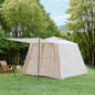 5.76 m² Inflatable Tent for Camping with Canopy