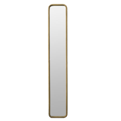 Full Length Mirror With AntiqueMetal Frame, Long Mirror For Hallway Living Room Bedroom Bathroom - Gold