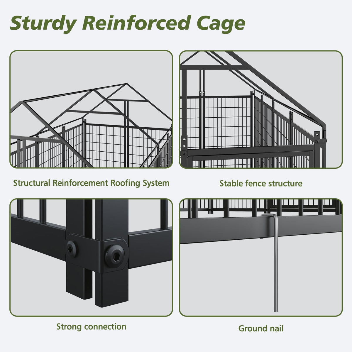 Large Dog Kennel Outdoor Pet Pens