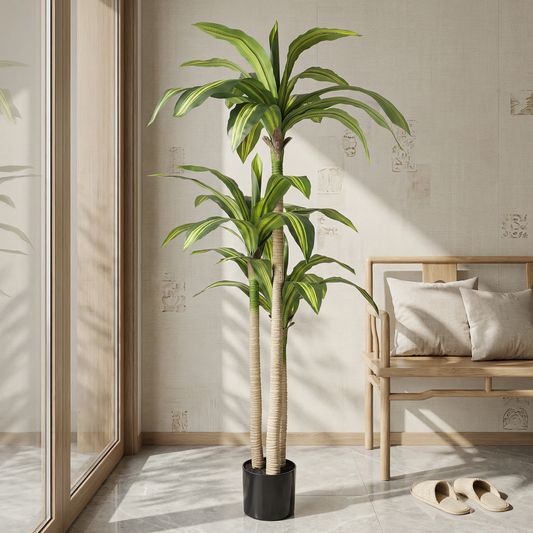 5' Artificial Dracaena Tree