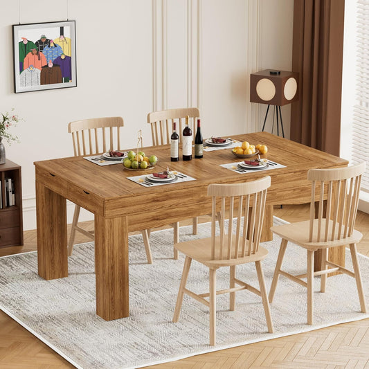 Gaming Table with Removable Top for 4–6 Players