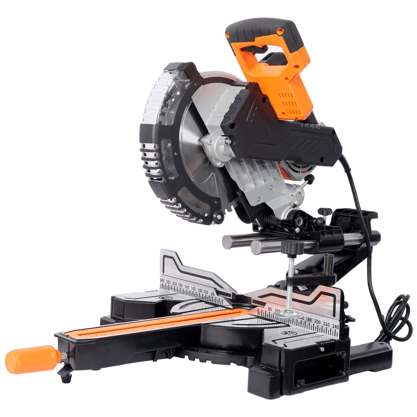 10 Inch Dual Bevel Double Speed Sliding Miter Saw with LED