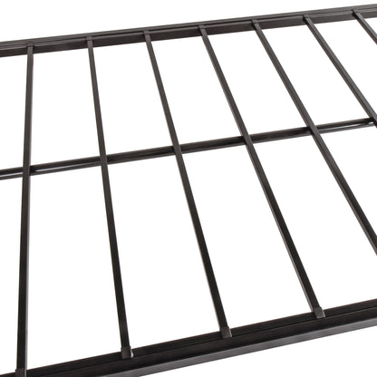 Space Saving Bunk Bed With Metal Frame And Ladder