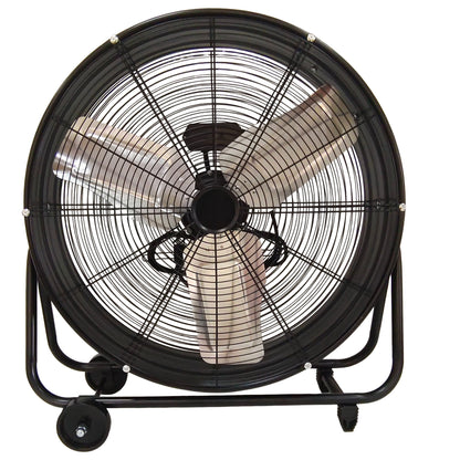 24 Inch Heavy Duty Metal Industrial Drum Fan