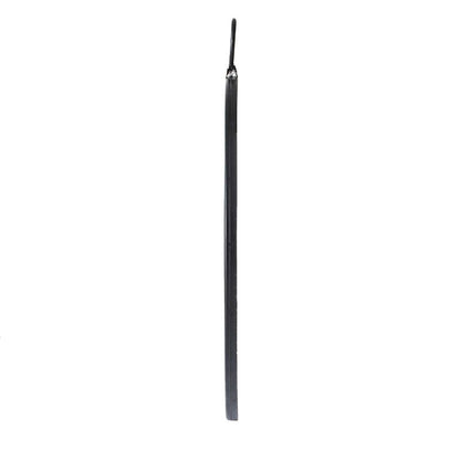 Wall Mirror With Frame, Contemporary Minimalist Accent Mirror For Living Room, Foyer, Entryway, Bedroom - Black