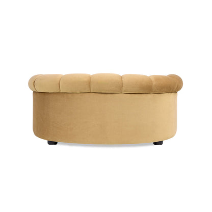 Halle 35.5" Rolled Arm Channel-Tufted Dog Sofa Bed