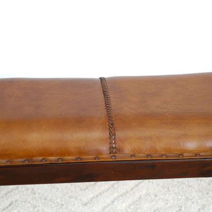 Chad - Bench - Brown / Tan