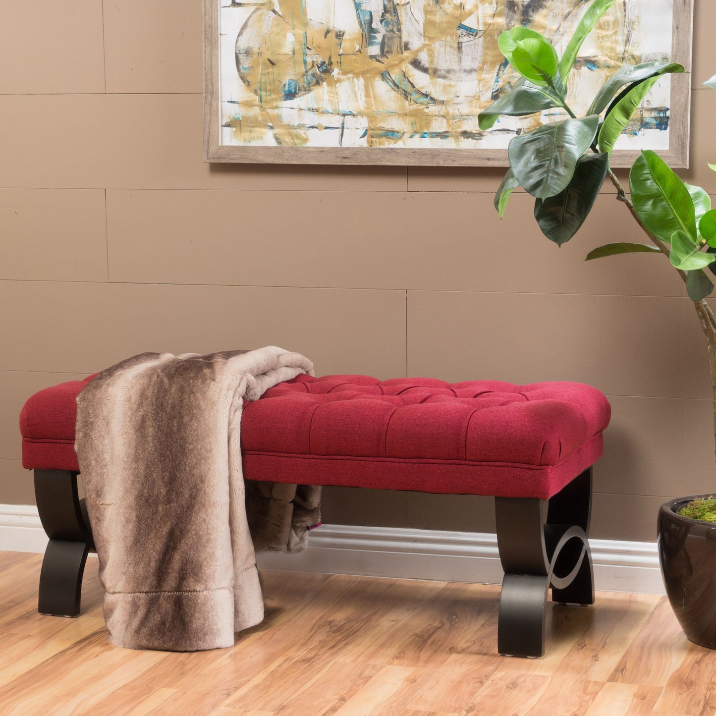 Hilton Ottoman Bench Classic Style