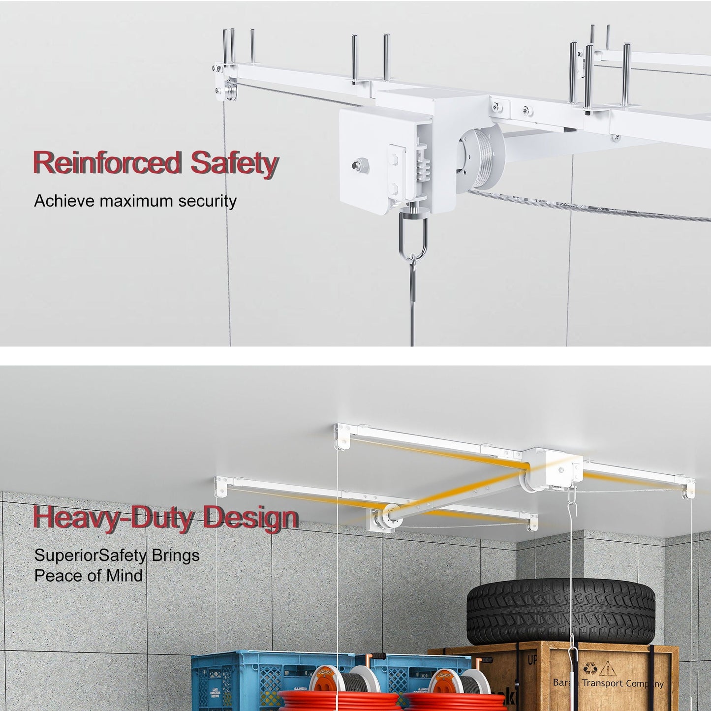 Overhead Garage Storage Rack