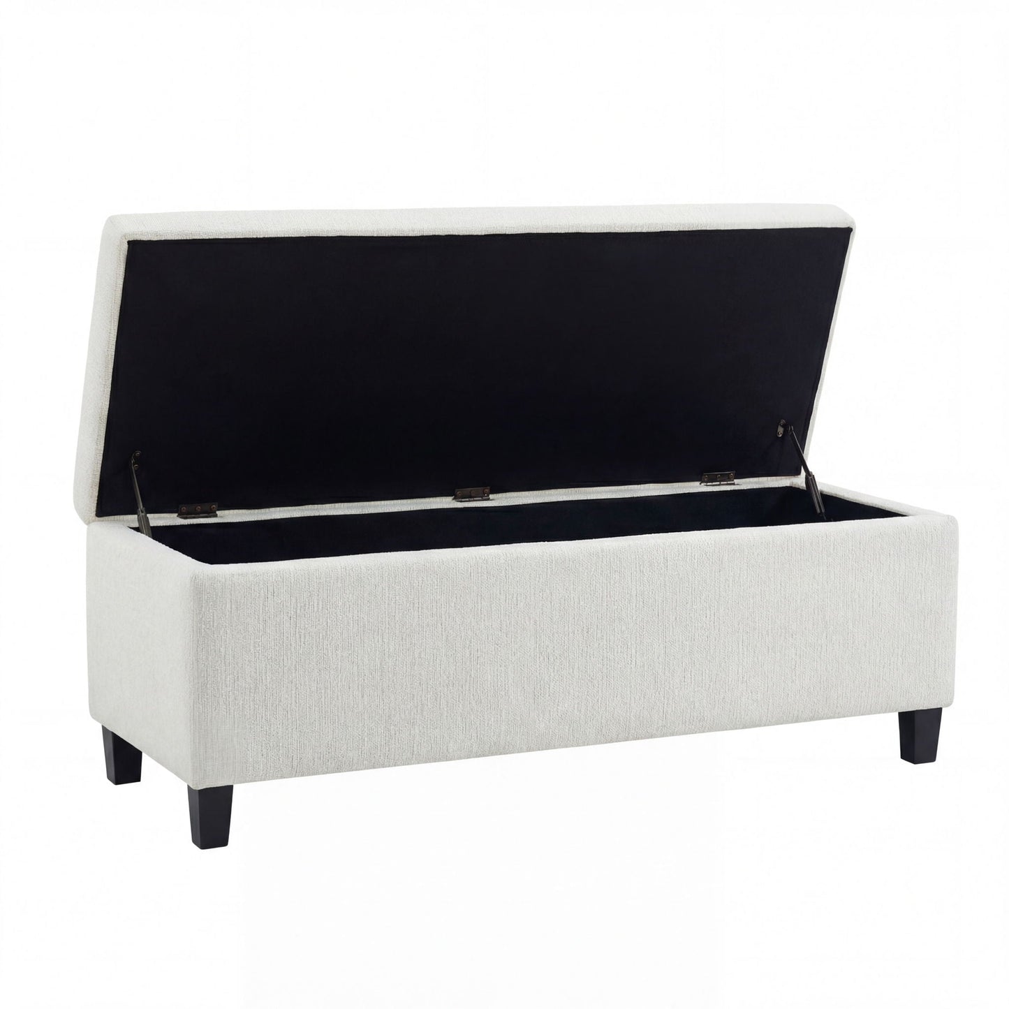 Upholstered Storage Ottoman Bench