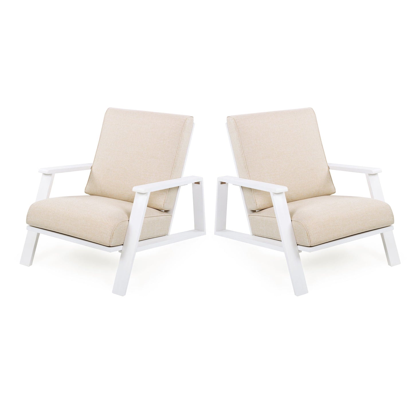 Outdoor Patio Lounge Chair Set of 2