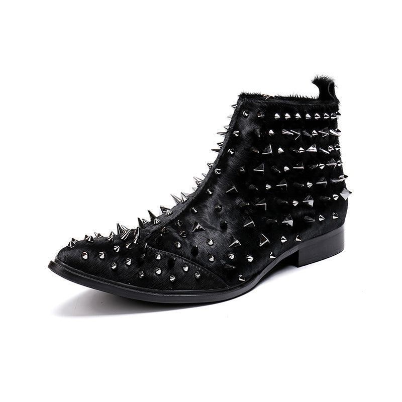 High-top Dr Martens Boots Men's European And American Style