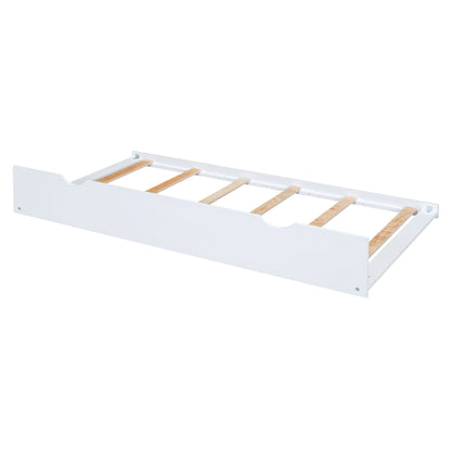 House Bed With Twin Size Trundle, Daybed