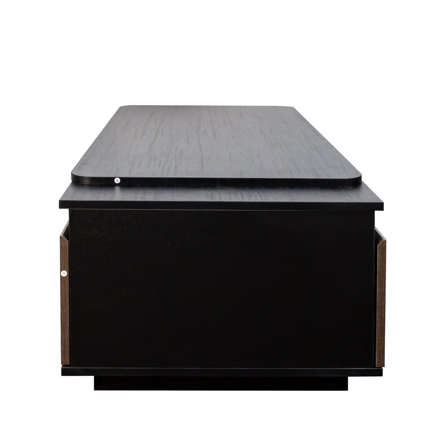 Extendable Coffee Table with 2 Storage Drawers
