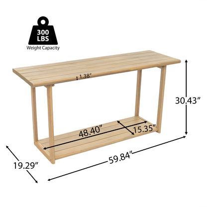 Woodside Rectangular Outdoor Buffet & Console Table