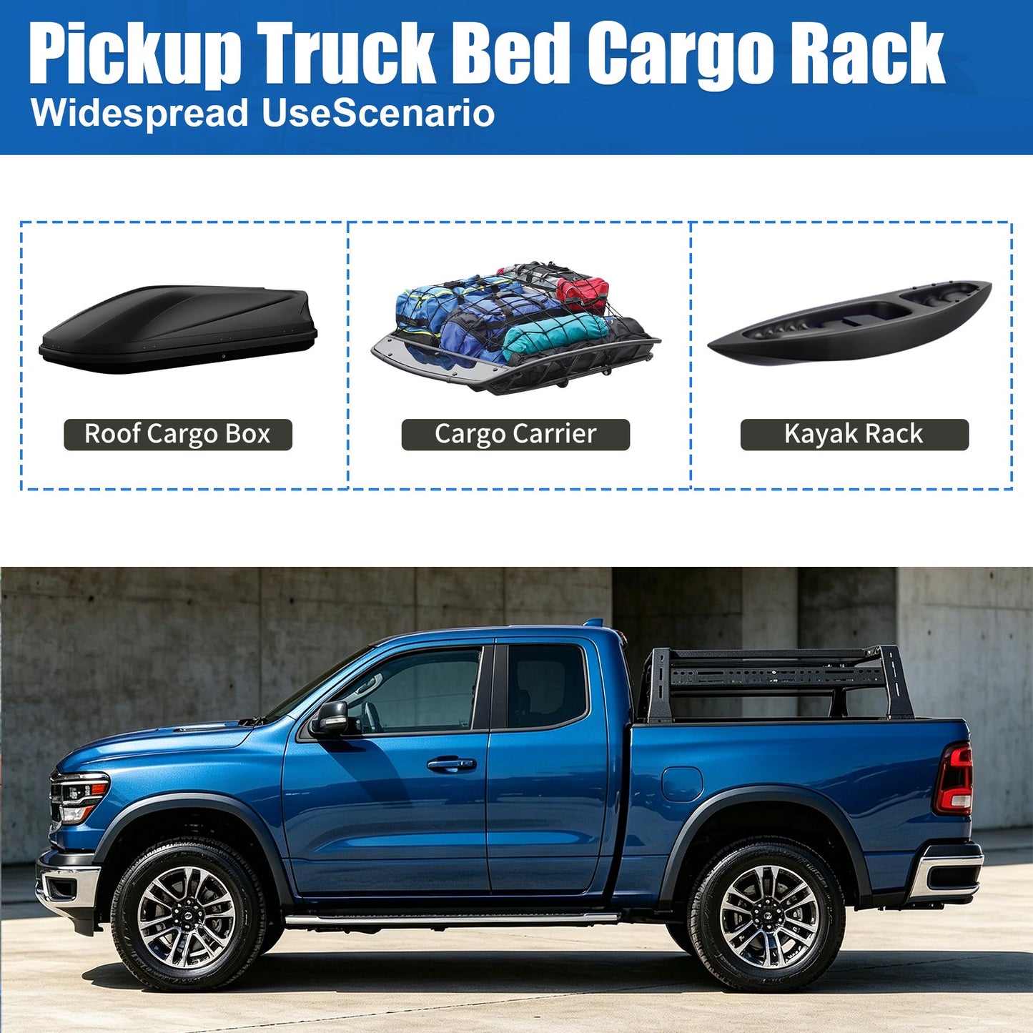 Overland Truck Bed Racks - Heavy-Duty Cargo Solutions