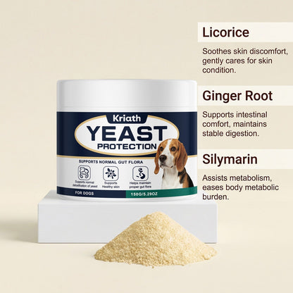 Kriath Dog Yeast Supplement Daily Care For Dogs' Body Comfort And Nutrition Supplement