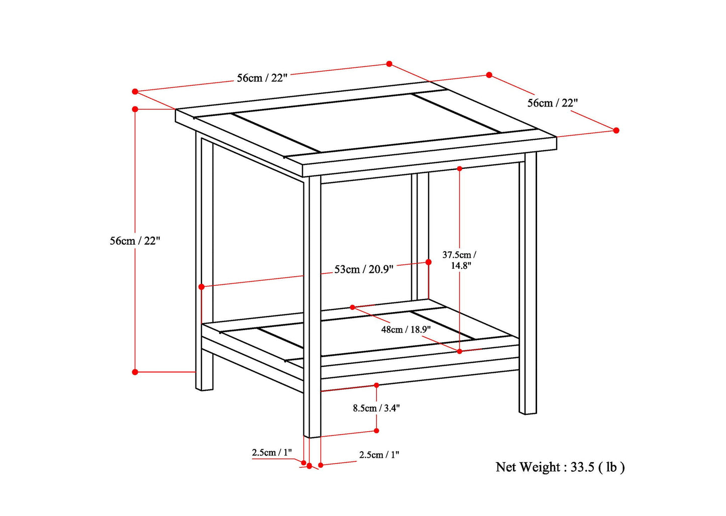 Skyler - Handcrafted Table