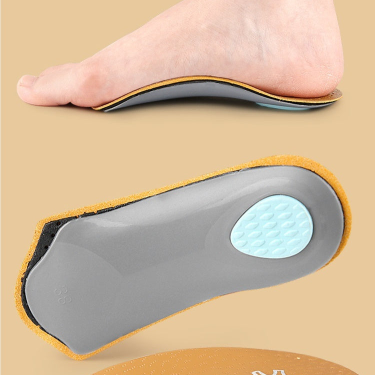 Arch Supporting Shoe Insoles Flat-foot Invisible Non-slip Thickened Half Insoles