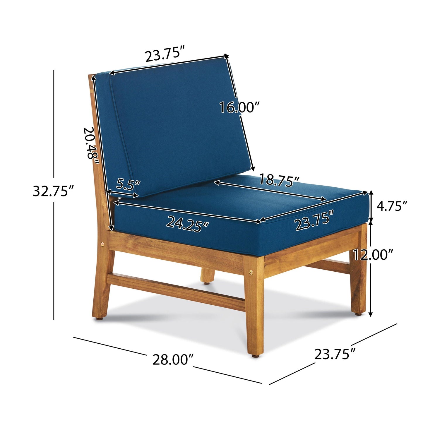 Perla - 5 Pieces Sofa Set