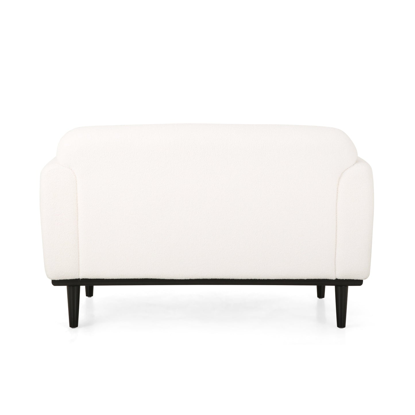 Bouclé Fabric Loveseat Sofa - 50 Inch