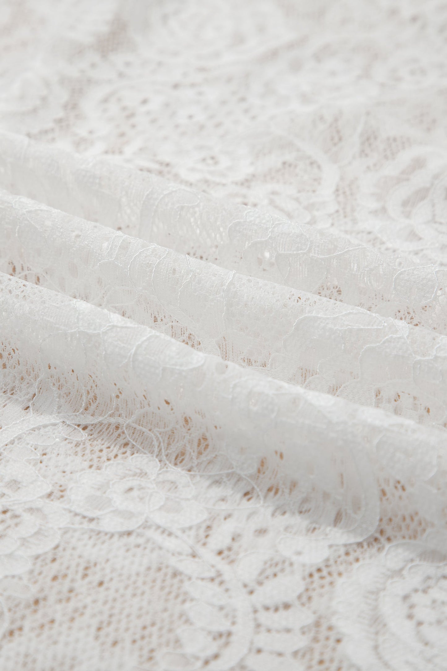 Maxine Lace Overlay Long Dress