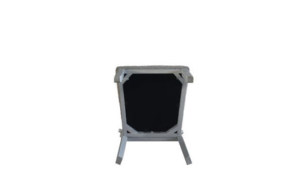 House Marchese - Side Chair (Set of 2) - Two Tone Gray Fabric & Pearl Gray