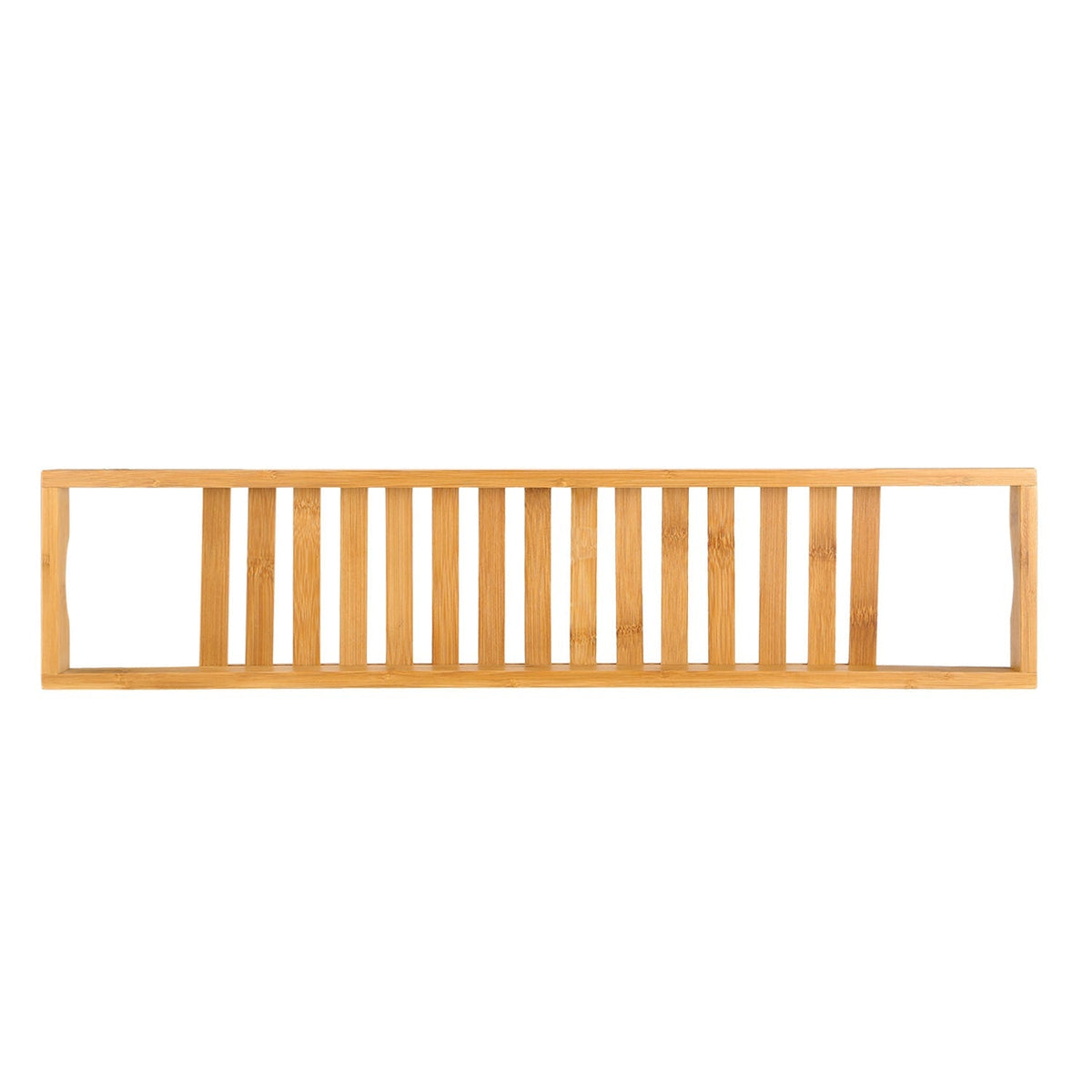 Bamboo Bathtub Tray Bath Table Bathroom Storage Rack Soap Cellphone Wine Glass Shelf Organizer