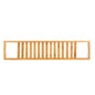 Bamboo Bathtub Tray Bath Table Bathroom Storage Rack Soap Cellphone Wine Glass Shelf Organizer