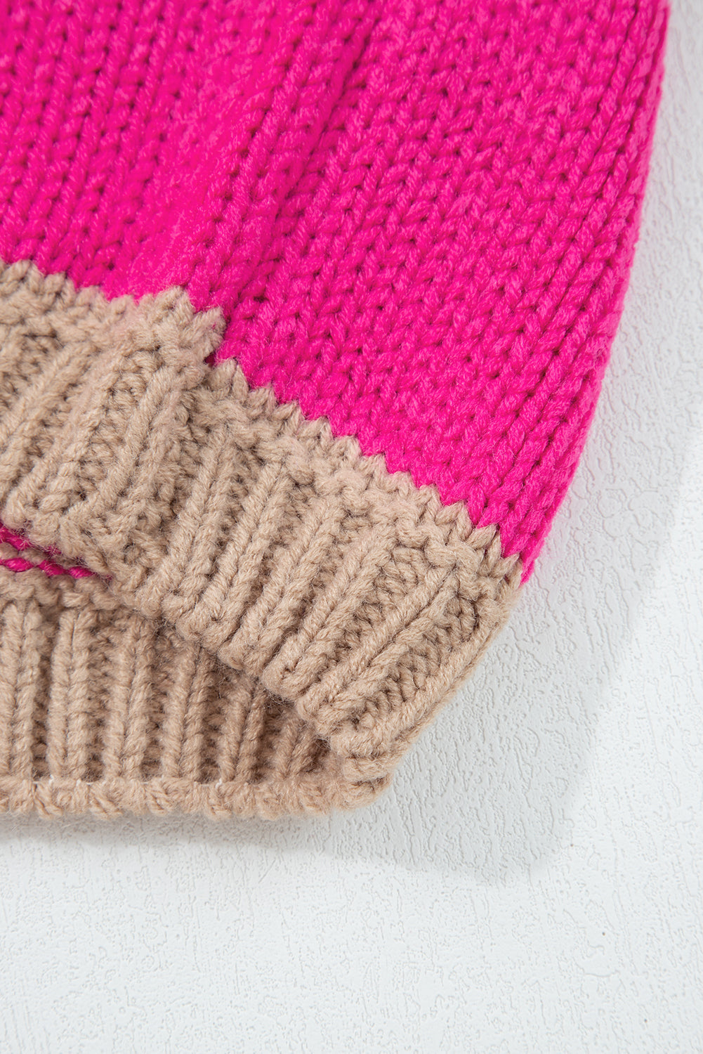 Florence Block Drop Shoulder PLUS Sweater