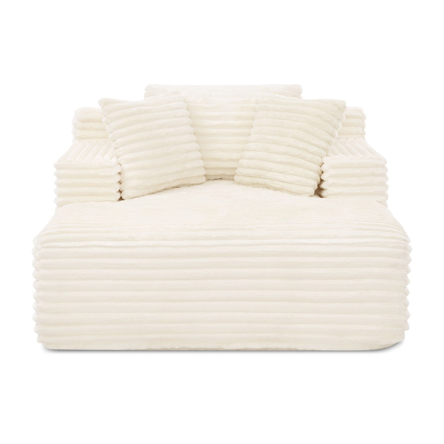 Chaise Lounge Sofa Bed With Deep Seat For Living Room