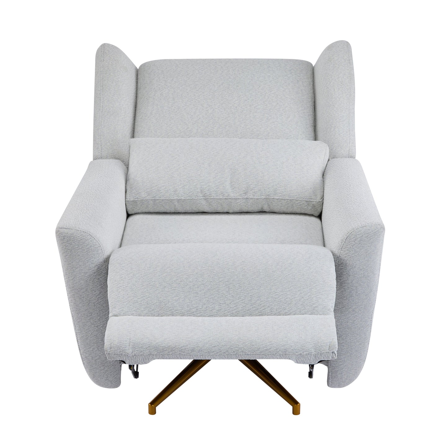 Power Recliner Chair Swivel Upholstered 360° Swivel Recliner