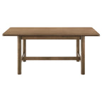 Crestmore 7-piece Rectangular Dining Table Set Walnut