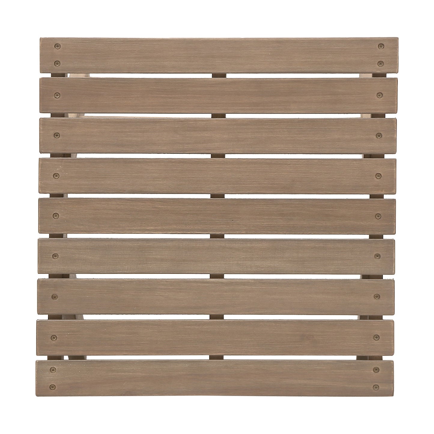 Sedona Outdoor Side Table With Open Slat Design